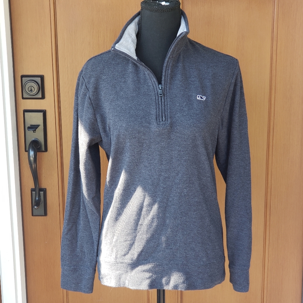 Vineyard Vines Mens Pima Cotton ¼ Zip